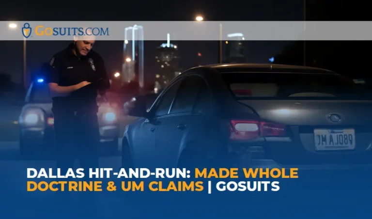 Dallas Hit-and-Run: Made Whole Doctrine & UM Claims | GoSuits