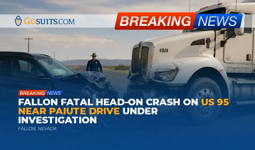 Fallon Fatal Head-On Crash on US 95 Near Paiute Drive Under Investigation