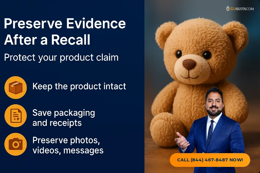 How Recalls Affect Product Liability Claims | GoSuits Infographic