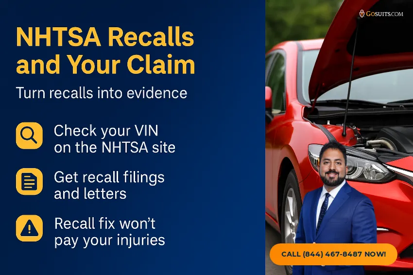 How Recalls Affect Product Liability Claims | GoSuits Infographic