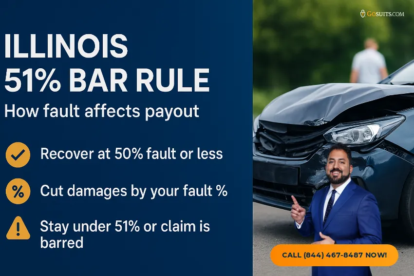 Last Clear Chance Rule in Illinois Car Accidents | GoSuits Infographic