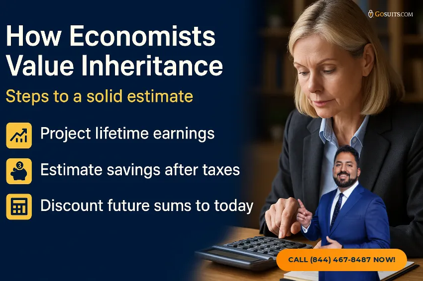 Lost Future Inheritance in Wrongful Death | GoSuits Infographic