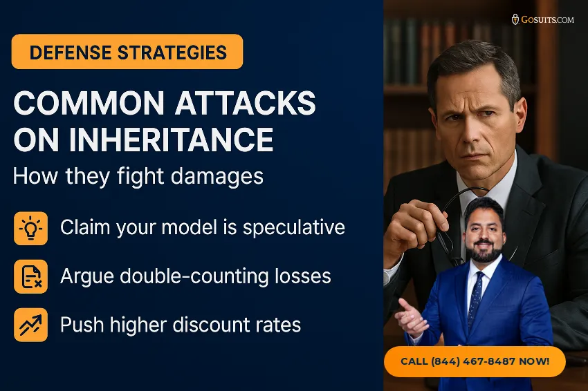 Lost Future Inheritance in Wrongful Death | GoSuits Infographic