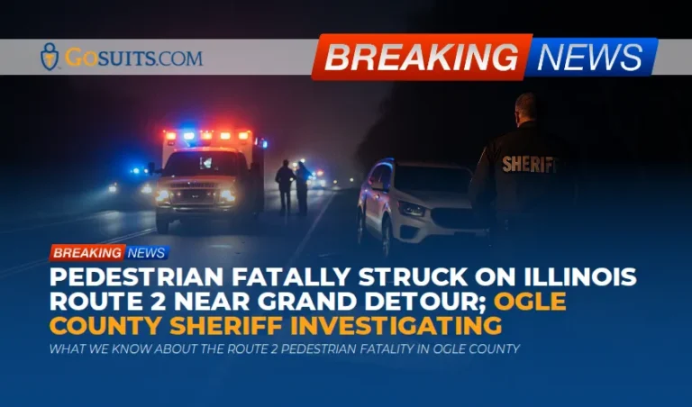 Pedestrian Fatally Struck on Illinois Route 2 Near Grand Detour; Ogle County Sheriff Investigating