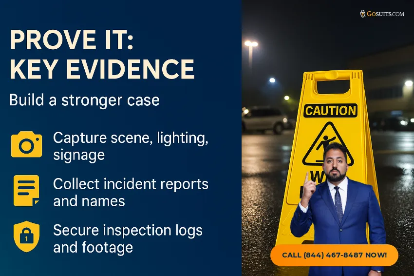 Property Owner Duty to Warn of Hidden Dangers | GoSuits Infographic