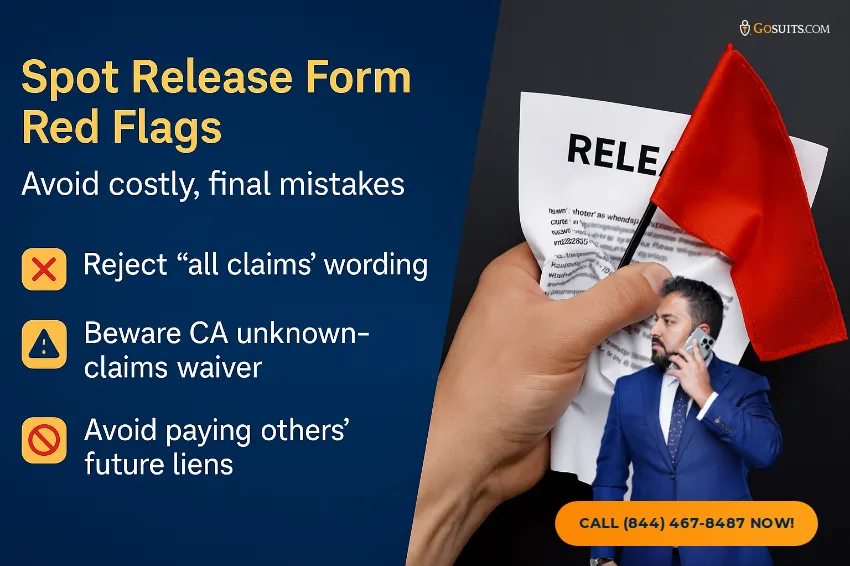 Should You Sign an Insurance Release After a Car Accident? | GoSuits Infographic