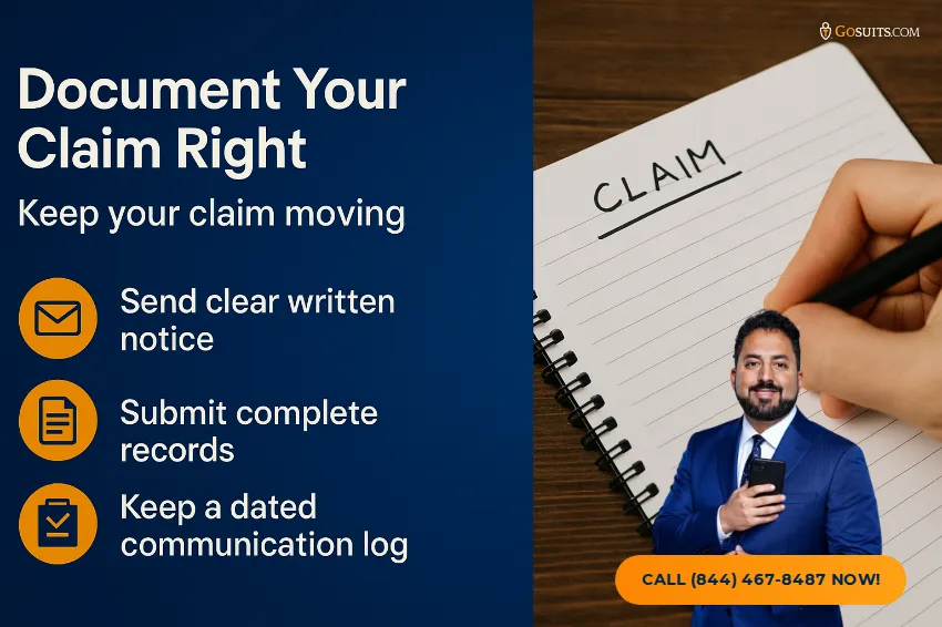 Texas Prompt Payment of Claims Act: Your Rights | GoSuits Infographic