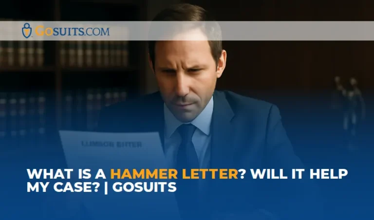What Is a Hammer Letter? Will It Help My Case? | GoSuits