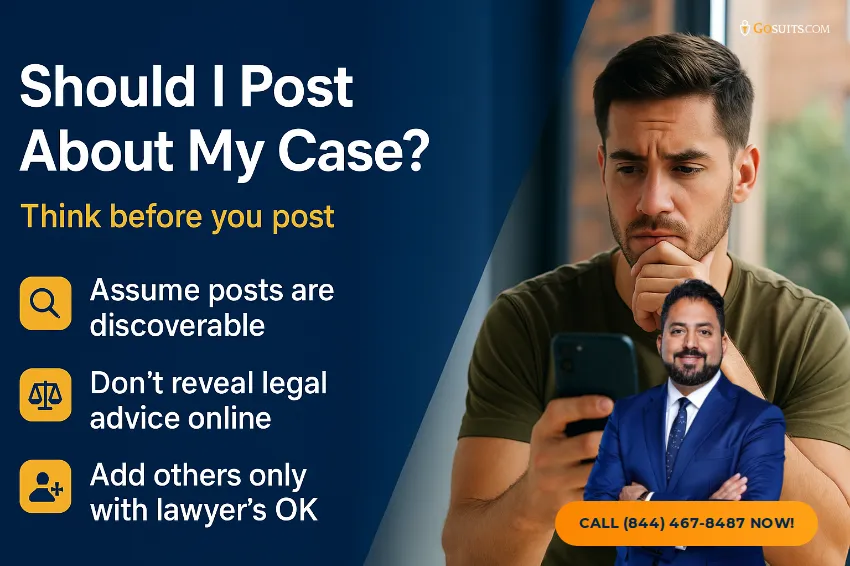 Will My Legal Case Stay Confidential? | GoSuits Injury Lawyers Infographic
