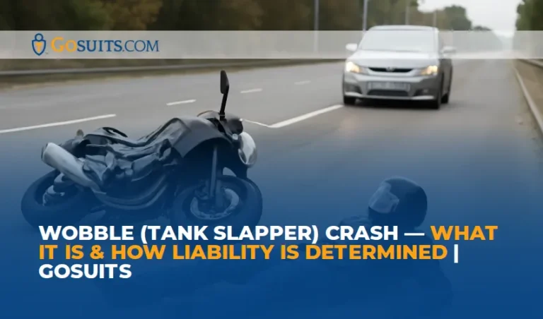 Wobble (Tank Slapper) Crash — What It Is & How Liability Is Determined | GoSuits