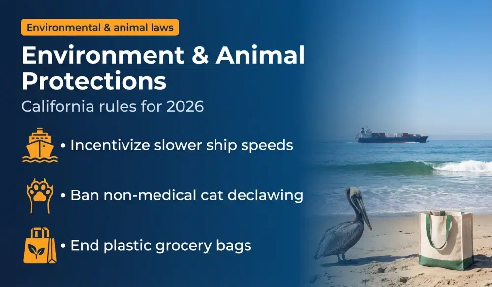 Environment & Animal Protections infographic