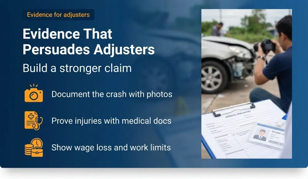 Evidence That Persuades Adjusters