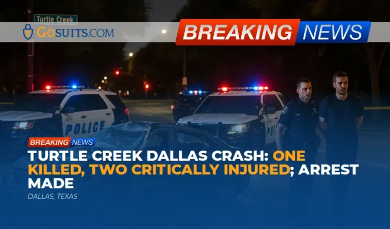 Turtle Creek Dallas Crash: One Killed, Two Critically Injured; Arrest Made