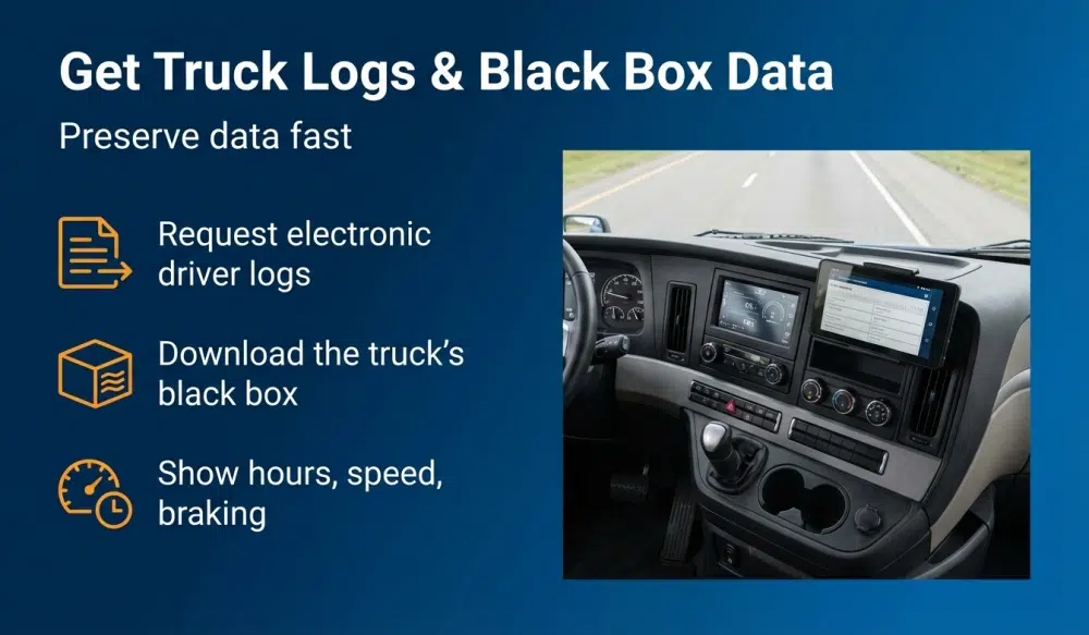 Get Truck Logs & Black Box Data - Preserve data fast
