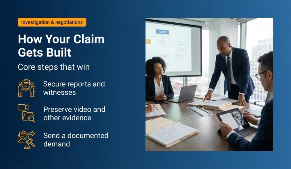 How Your Claim Gets Built - Core steps that win