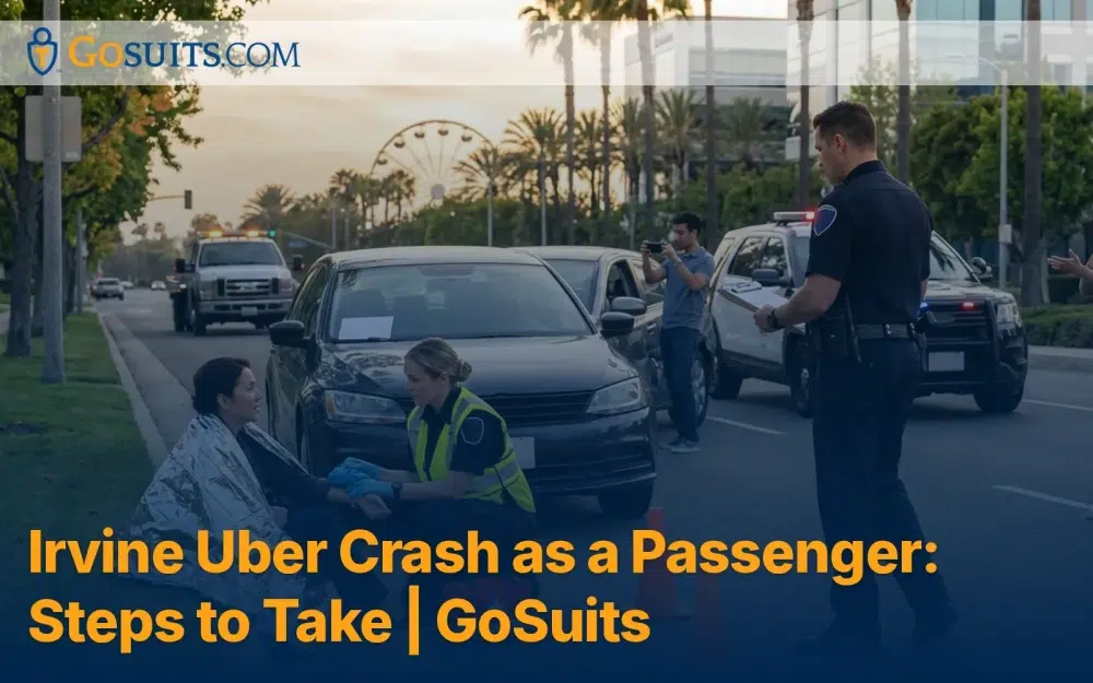 Irvine What To Do After an Uber Crash as a Passenger