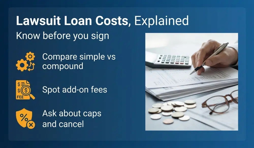 Lawsuit Loan Costs, Explained — Know before you sign