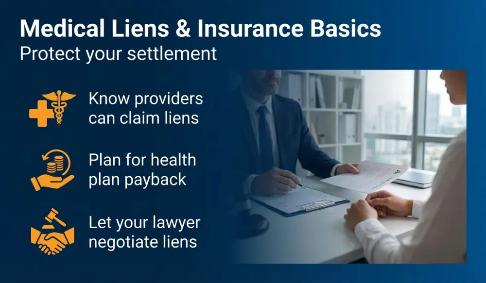 Medical Liens & Insurance Basics - Protect your settlement