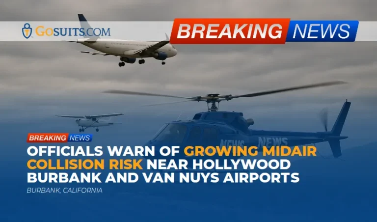Officials Warn of Growing Midair Collision Risk Near Hollywood Burbank and Van Nuys Airports