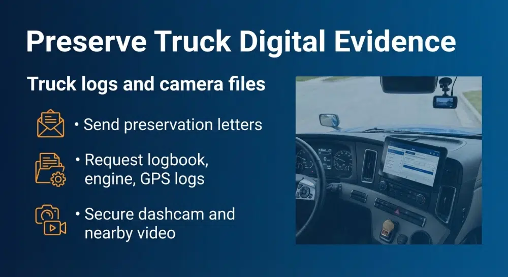 Preserve Truck Digital Evidence
