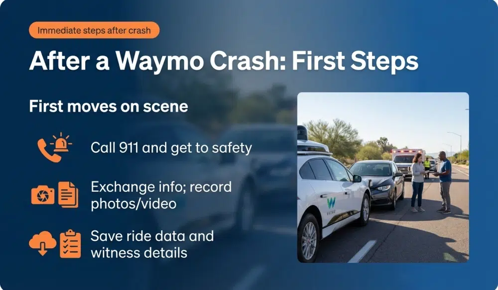 After a Waymo Crash: First Steps