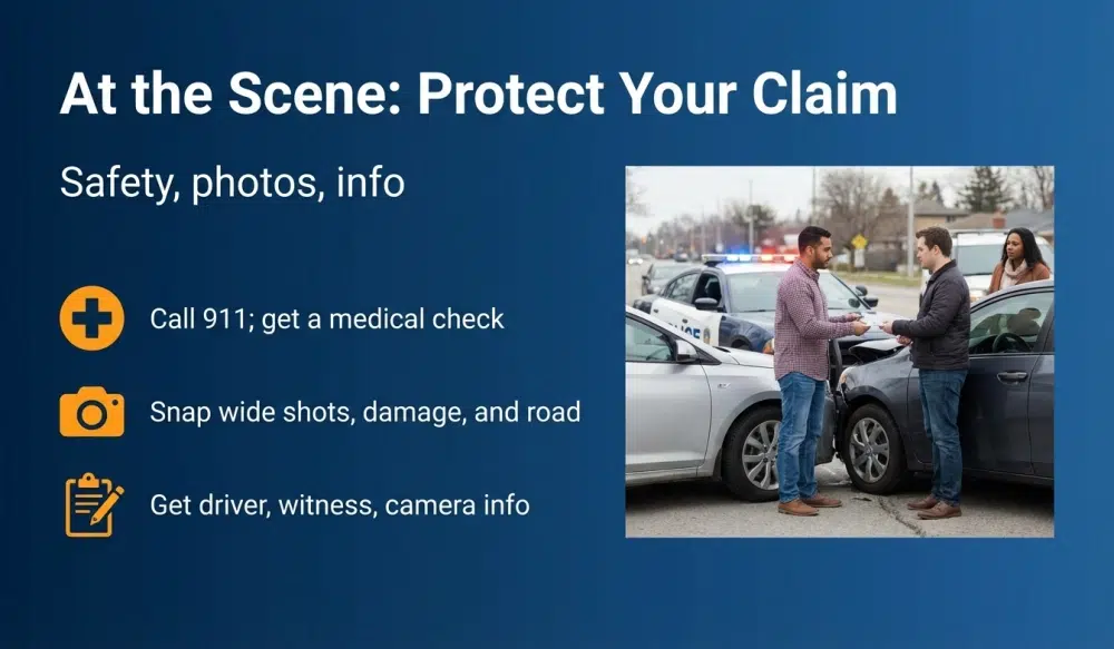 At the Scene: Protect Your Claim