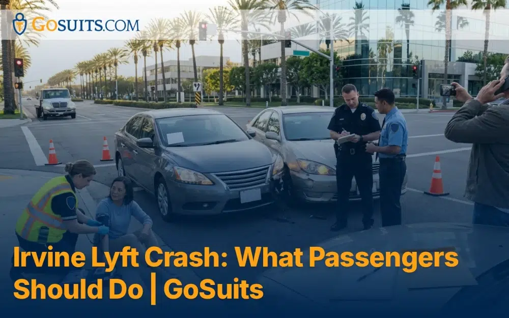 Irvine What To Do After a Lyft Crash as a Passenger
