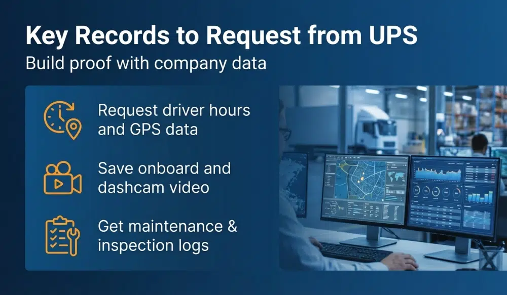 Key Records to Request from UPS