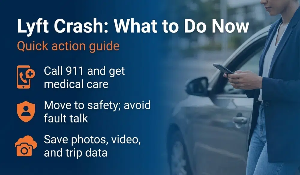 Lyft Crash: What to Do Now - Quick action guide