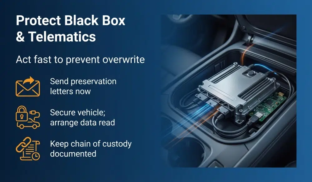 Protect Black Box & Telematics — Act fast to prevent overwrite