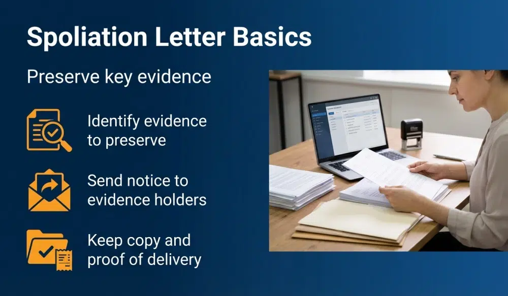 Spoliation Letter Basics