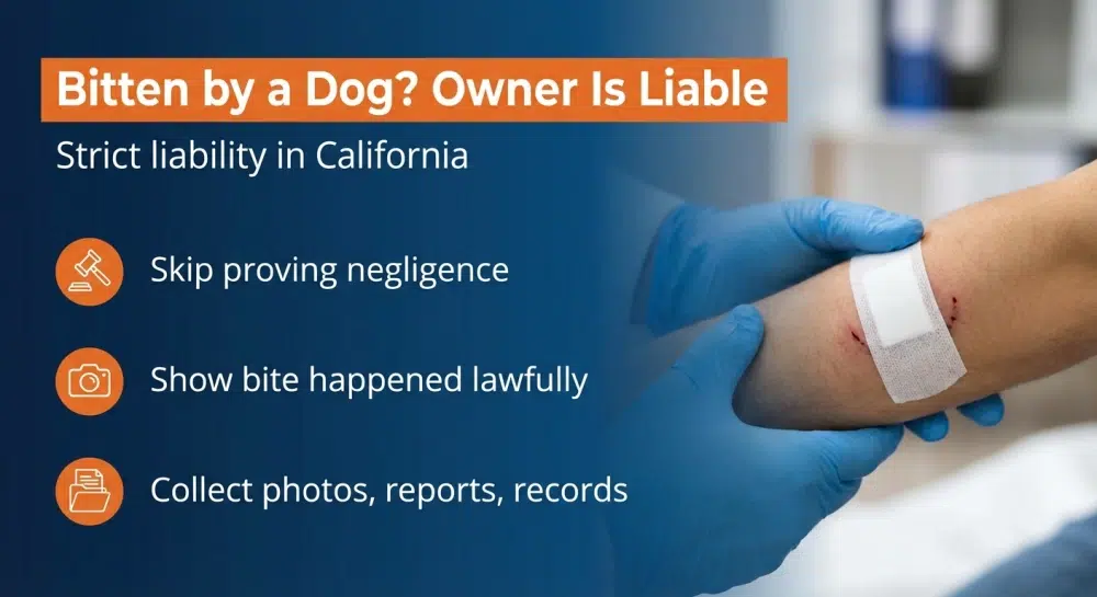 Bitten by a Dog? Owner Is Liable - Strict liability in California