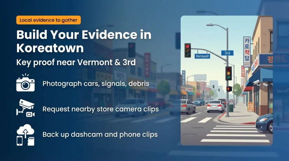 Build Your Evidence in Koreatown - Key proof near Vermont & 3rd