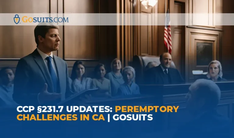 CCP §231.7 Updates: Peremptory Challenges in CA | GoSuits