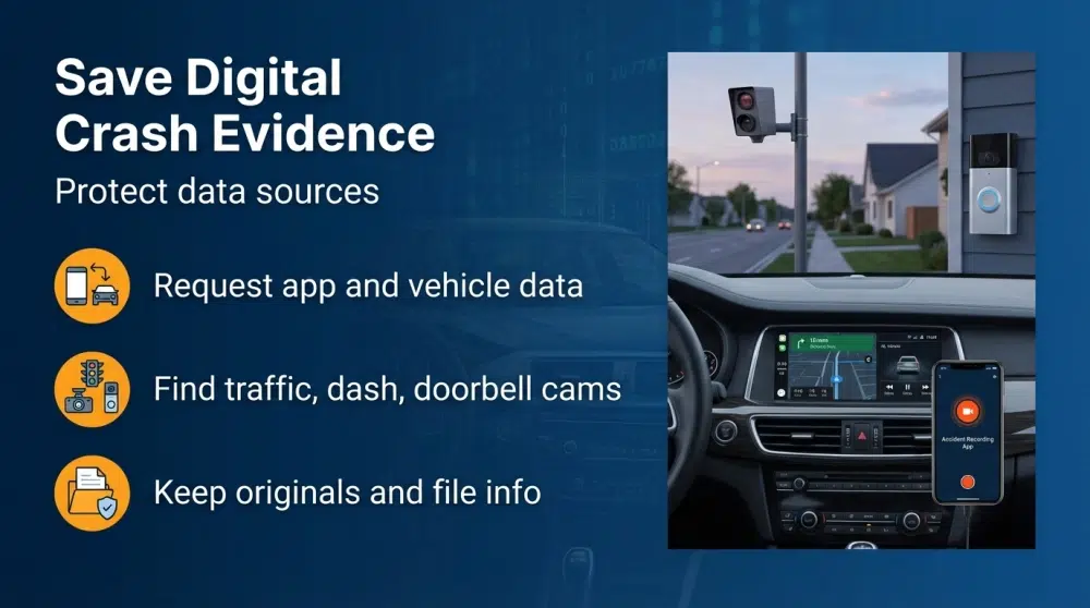 Save Digital Crash Evidence