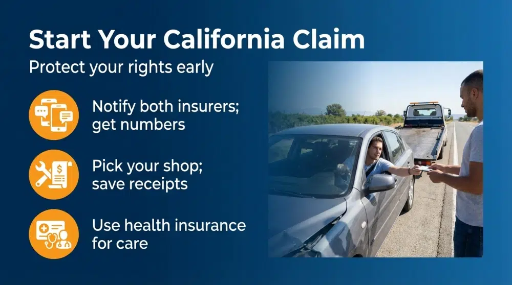Start Your California Claim - Protect your rights early