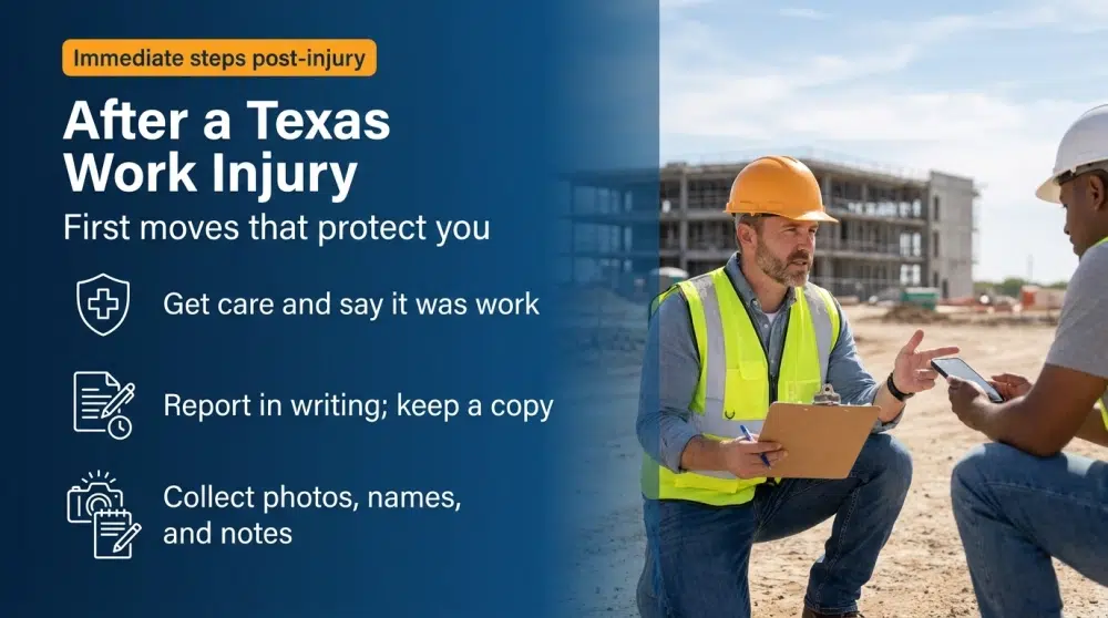 After a Texas Work Injury