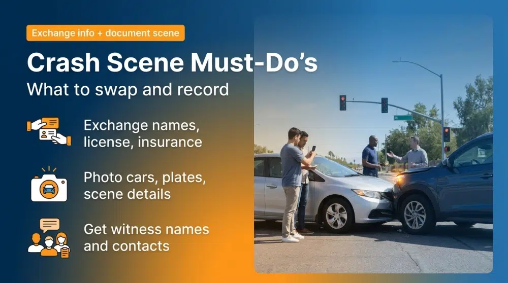 Crash Scene Must-Do's