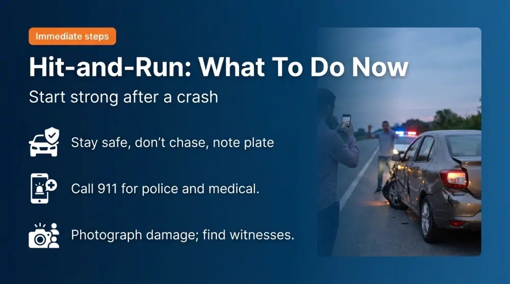 Infographic: Hit-and-Run - What To Do Now