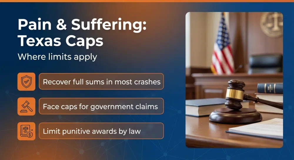 Pain & Suffering: Texas Caps - Where limits apply