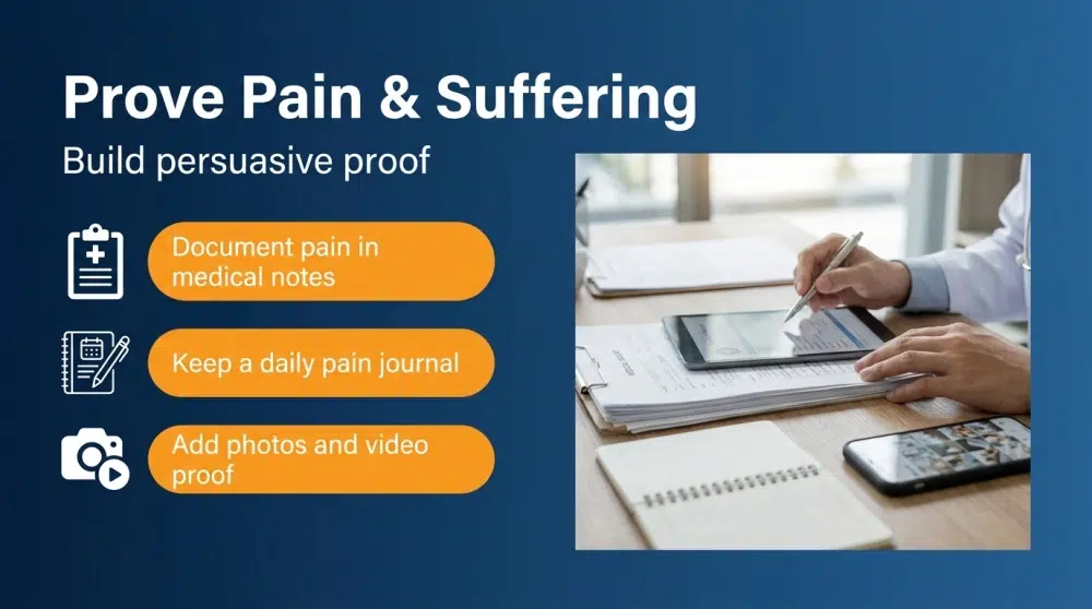 Prove Pain & Suffering - Build persuasive proof