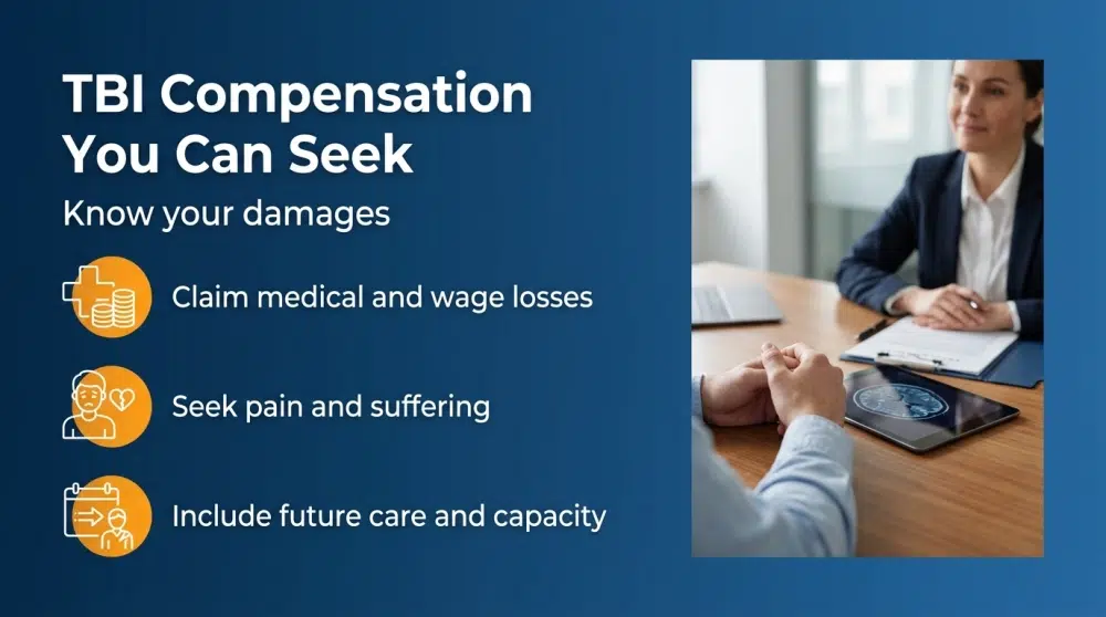 TBI Compensation You Can Seek — Know your damages