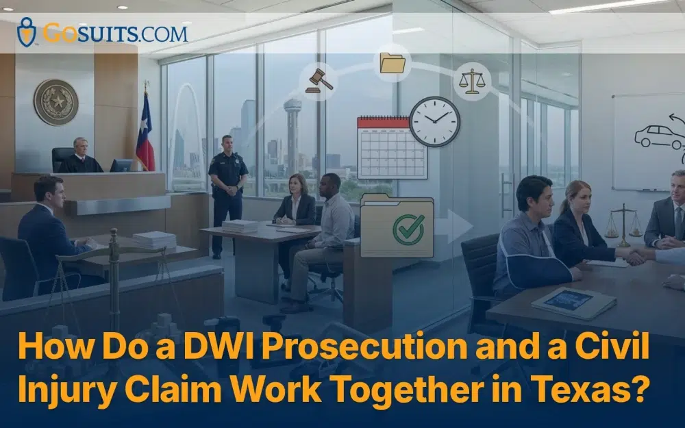 How Do a DWI Prosecution and a Civil Injury Claim Work Together in Texas?