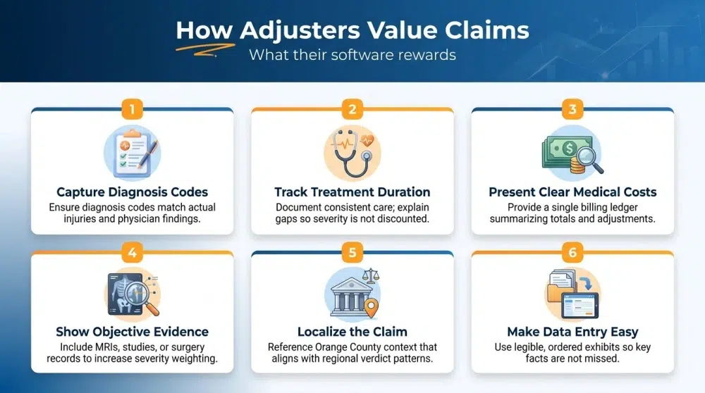How Adjusters Value Claims — What their software rewards
