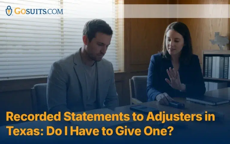 Recorded Statements to Adjusters in Texas: Do I Have to Give One?