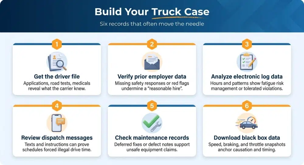 Build Your Truck Case — Six records that often move the needle
