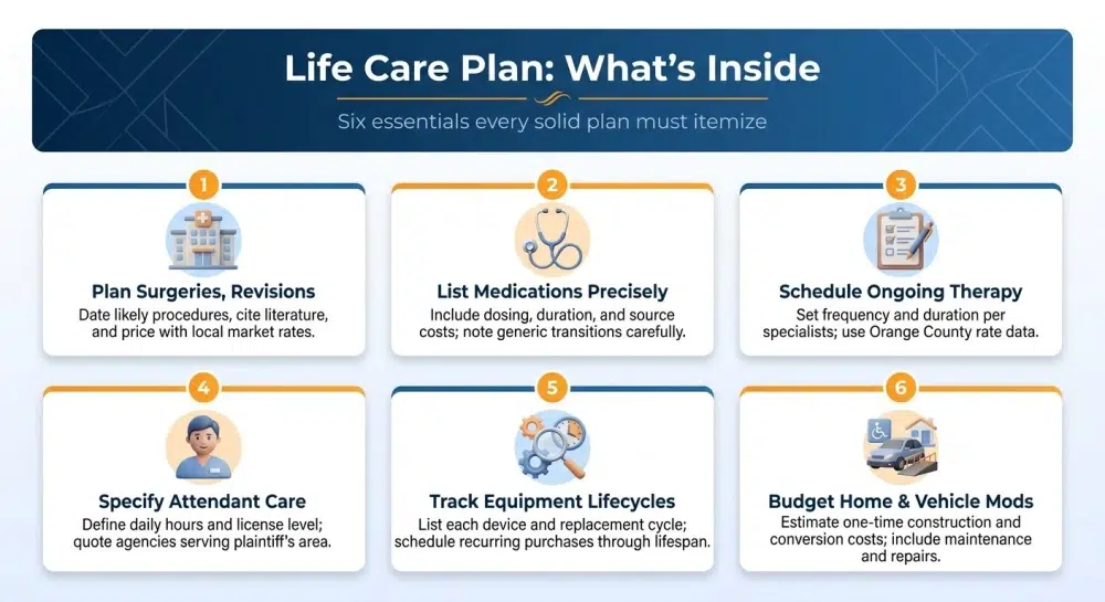 Life Care Plan: What's Inside