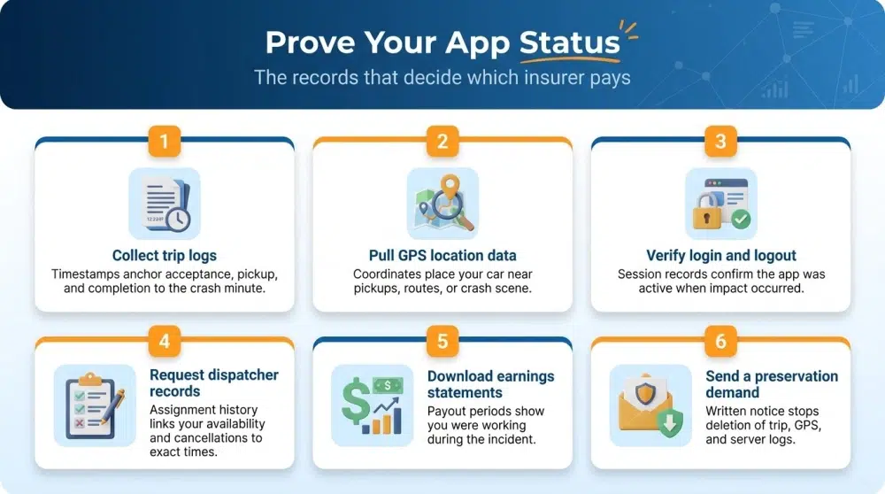 Prove Your App Status — The records that decide which insurer pays