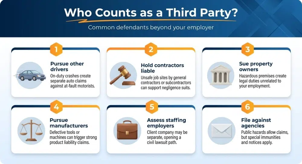 Who Counts as a Third Party? — Common defendants beyond your employer